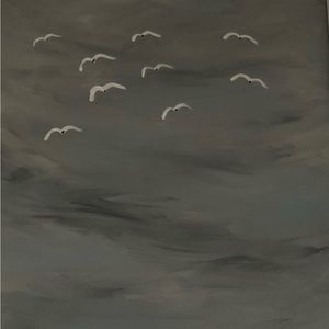 Original acrylic painting.